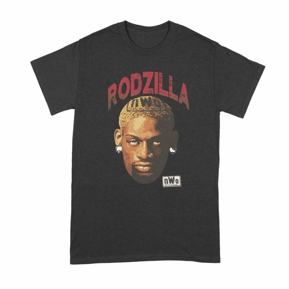 Rodzilla Dennis Rodman T Shirt Retro Basketball Meme Graphic Fan Gift Vintage T
